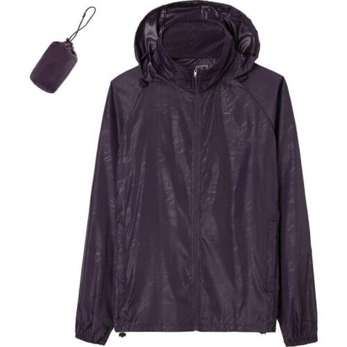 Men Womens Thin Cycling Jackets Waterproof Outdoor Sports Sun UV Protection Skin Sunscreen Coat Bike Bicycle Running Jackets