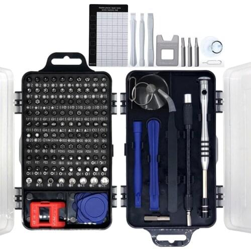 Screwdriver Set 115 in 1 Precision Screwdriver Magnetic Bit Torx Screwdriver Hand Tool Mini Repair Phone PC Tool Kit