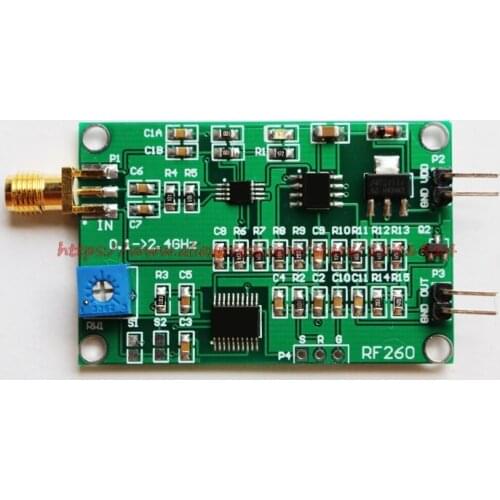 RF power module Radio frequency detector High frequency detector Power measurement 0.1~2.4GHz
