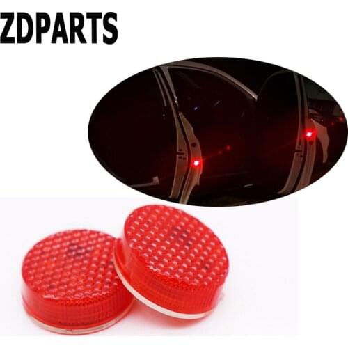 ZDPARTS Car Door Warning Signal Light LED Wireless Avoid Crash For Audi A3 A4 B7 B8 B6 A6 C6 C5 Q5 Nissan Qashqai Juke X-trail