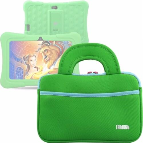 Green Pink Blue Black Laptop Sleeve Notebook Bag Tablet Case For Dragon Touch 7 inch Computer For Asus HP Acer Toshiba for Y88X