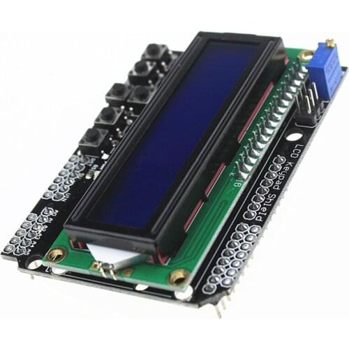 LCD1602 character LCD input and output expansion board LCD Keypad Shield for arduino