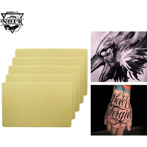 1-30pcs Soft Silicone Tattoo Skin Beginner Practice Blank Double Sides Makeup Microblading Tattoo Supplies Practice Pads