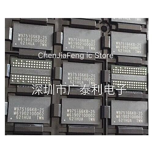 10PCS/LOT New original W9751G6KB-25 BGA