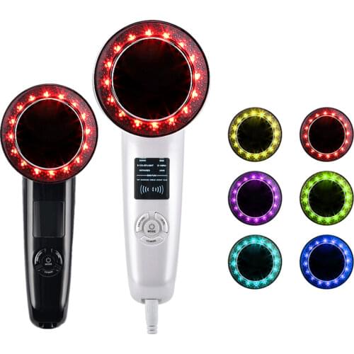 6 in 1 Ultrasound Body Slimming Wand Fat Burner Anti Cellulite Massager Scraping Face Lifting Relaxation Massage Dropship