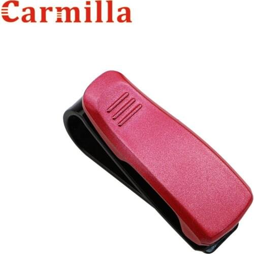 Carmilla Car Sun Visor Glasses Sunglasses Ticket Card Clip Holder for Chevrolet Cruze Trax Malibu Equinox for Opel Accessories