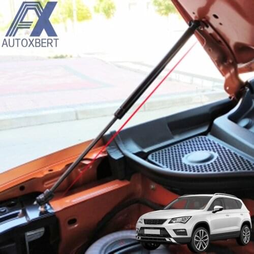 AX Refit Front Bonnet Hood Engine Cover Hydraulic Rod Gas Spring Strut Support Spring Shock Bar For SEAT Ateca 2016 2017 2018