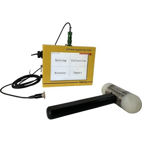 Concrete Foundation Low Dynamic Pile Tester and Pile Integrity Test