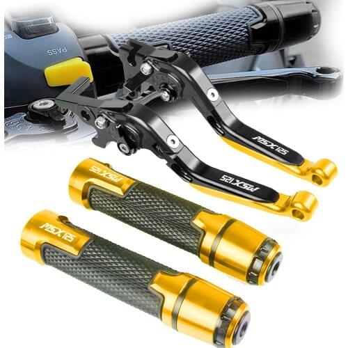 For HONDA MSX125 2014 2015 2016 2017 GROM MSX125 MSX-125 Motorcycle Accessories CNC Aluminum Brakes Clutch Lever & Handle Grips