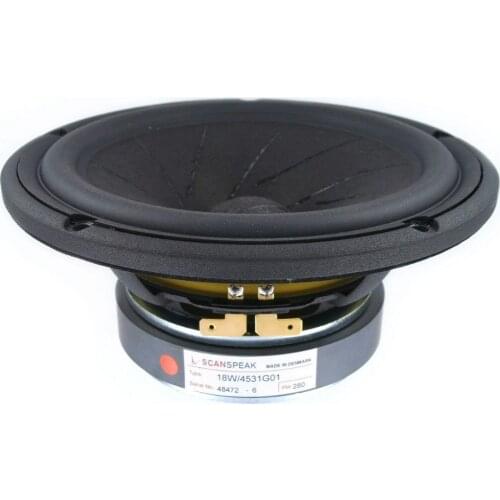 Hf-207 HiFi Speakers 6.5 Inch Bass Midrange Unit /18w4531g01/ 4 Ohm 89db