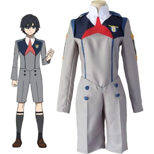 Anime DARLING In The FRANXX Cosplay Costumes Hiro Cosplay Costume Halloween Carnival Party Cosplay Costume