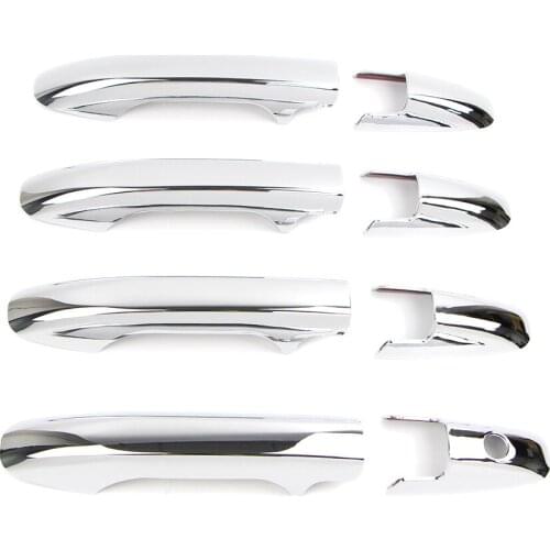 Door Handle Cover for Honda City 2009 2010 2011 2012 2013 Chrome Molding Trim Bezel Exterior Decoration Accessories