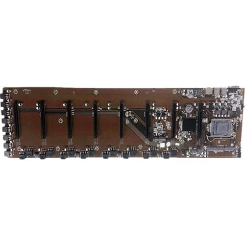 B85 BTC Mining Motherboard 1150 Pin 4 USB3.0 LAN DDR3 8 PCIE 16X GPU Motherboard for BTC Mining Support 1066/1333/1600MHz