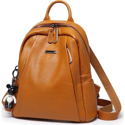 Fashion Women Backpack High Quality PU Leather Backpacks for Teenage Girls Female School Shoulder Bag Bagpack mochila