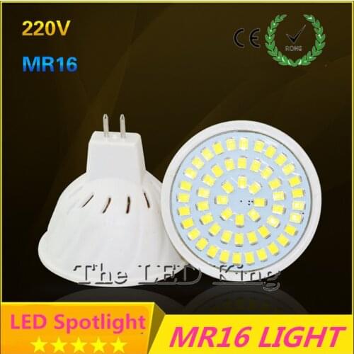 MR16 LED Bulb Light GU5.3 Base 7W 9W 12W 2835SMD Led Lamp 220V Lampada Led Spotlight Downlight Warm White / Cool White / White