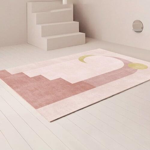 Nordic Style Soft Carpets For Living Room Lounge Home Decoration Delicate Rug Bathroom Non-slip Door Mat Bedroom Art Large Rugs