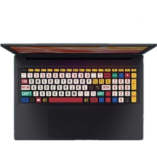 Laptop Keyboard Key sticker for Xiaomi Game Notebook Protective Film for ASUS/HP Air13.3 inch Envy Shadow Wizard 4 Pro15.6 S2
