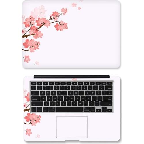 Flower Laptop stickers decal cover Skin Sticker Notebook 12" 14" 15.6" skin for xiaomi AIR 13.3/asus/macbook pro/acer/hp/lenovo