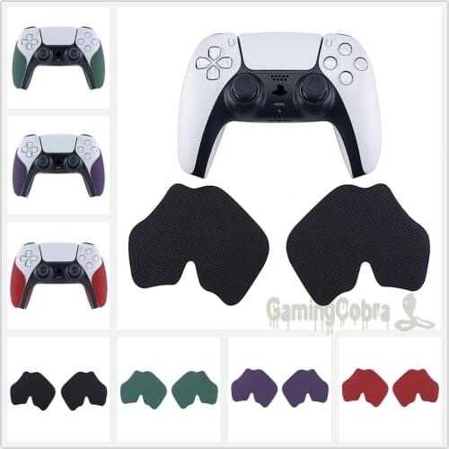 PlayVital Anti-Skid Sweat-Absorbent Controller Grip for PS5, Professional Textured Pads Handle Grips for PS5 Controller