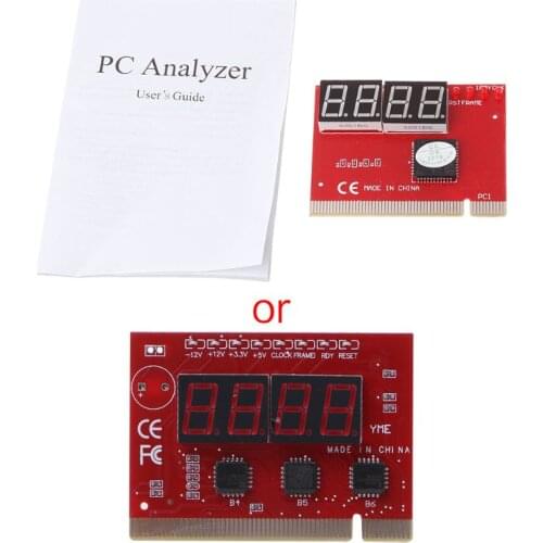 New Computer PCI POST Card Motherboard LED 4-Digit Diagnostic Test PC Analyzer P82A