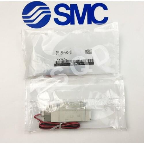 SY5120-5HD-01 SY5120-4LZD-01 New original authentic Japanese SMC two five-way solenoid valve SY5120 series