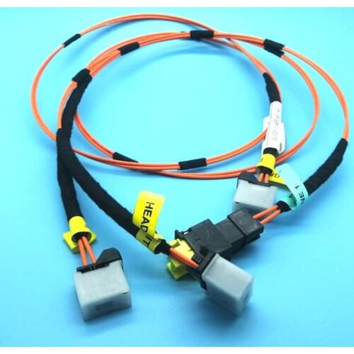 Original car audio Amplifier navigation taillight fiber optic cable connector for Jaguar Land Rover freelander housing