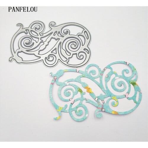 PANFELOU Vines maze Scrapbooking DIY Halloween Embossing mould card paper die stencils punch Metal cuts dies cutting