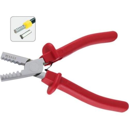 PZ0.25-2.5 Mini Small insulated and non-insulated ferrules Crimper Plier Ternimals Crimping Cable End-sleeves 0.25-2.5mm2