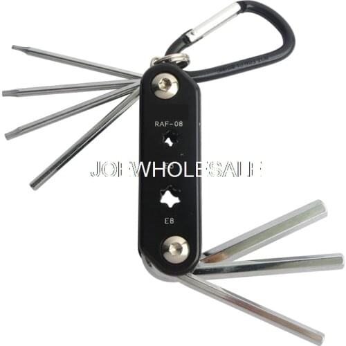RAF-08 Folded Key Shaped 11 in 1 Screwdriver
