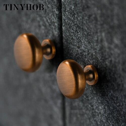 4 colors Dresser Knobs and Handles Cabinet Handles Simple Modern Furniture Button Drawer Pulls