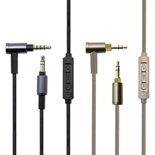 Replacement Audio Cable Headphone Extension Cord with Mic for MDR-10R MDR-1000X WH-1000XM2 WH-1000xm3 WH-CH700N MDR-100ABN MDR-1