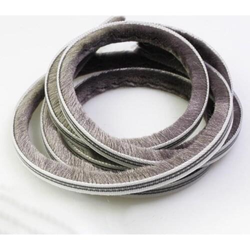 10meters Sealing Wind-proof Brush Strip Home Door Window Sound Insulation Strip Gasket Brush Accessories