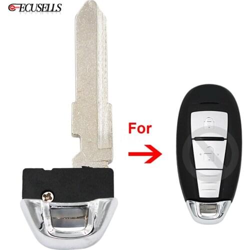 Smart Card Insert Key Uncut Blade Remote Small Key for Suzuki Swift SX4 Vitara S-Cross