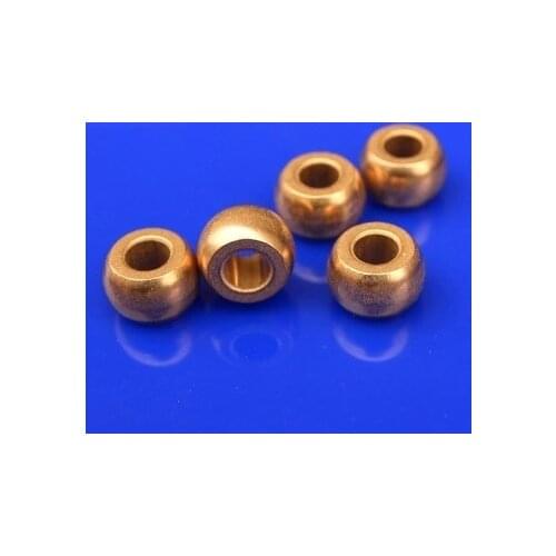 10pcs 5*11*7mm iron Copper base powder metallurgical parts Powder Metallurgy oil bushing porous bearing Sintered copper sleeve
