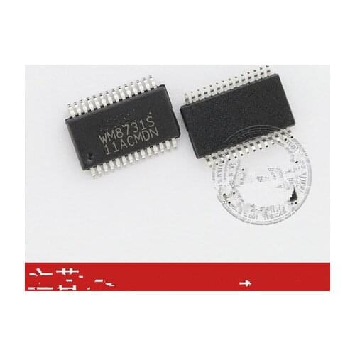 10PCS WM8731SEDS SSOP-28 WM8731S SSOP28 WM8731 New and original