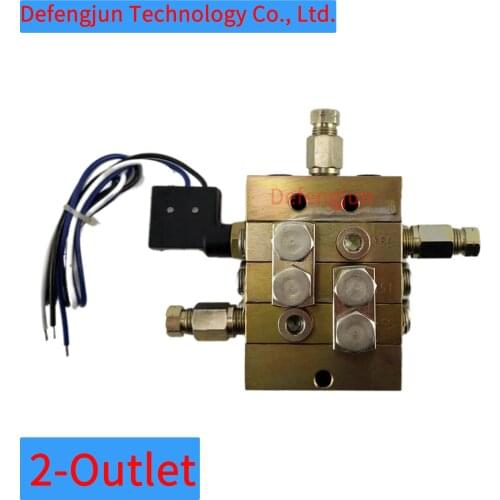 1000 series High Pressure Grease Dispenser Block Lubrication Grease Divider Manifold Grease Distributor With MICRO SWITCH