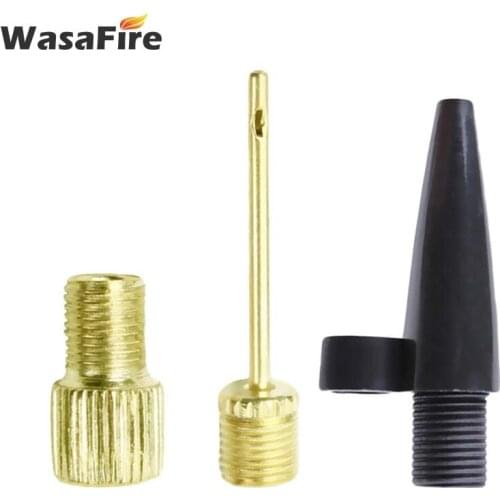 3pcs/set Bicycle Air Pump Needle Inflator Kit Bicycle Tire Sport Ball Air Pump Inflatable Needle Adapter Bike Accessories