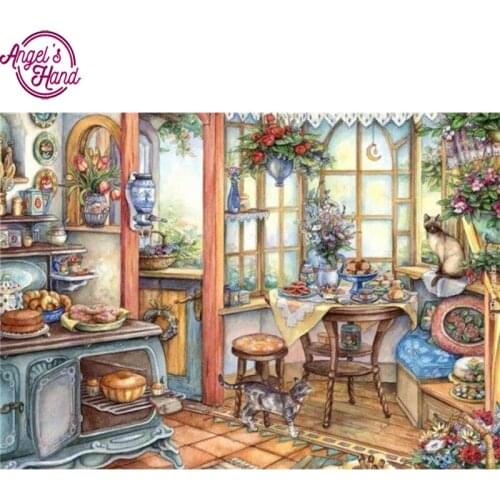 DIY Diamond Painting square Diamond Embroidery new picture Painting rhinestones mosaic pattern Kitchen decoration