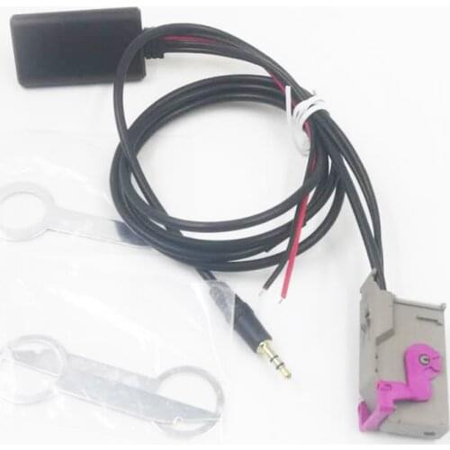 Biurlink AUX Adapter 3.5MM Jack RNS-E AUX-IN Adapter Cable Bluetooth Adaptor for AUDI RNSE RNS-E Headunit