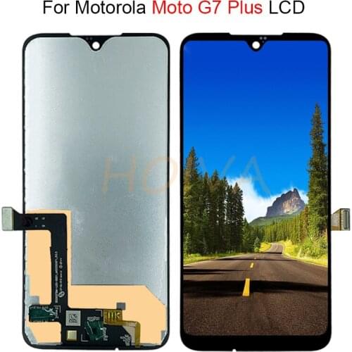 For Motorola Moto G7 Plus LCD Display Touch Screen Digitizer Replacement Display For Moto G7 Power XT1955 LCD
