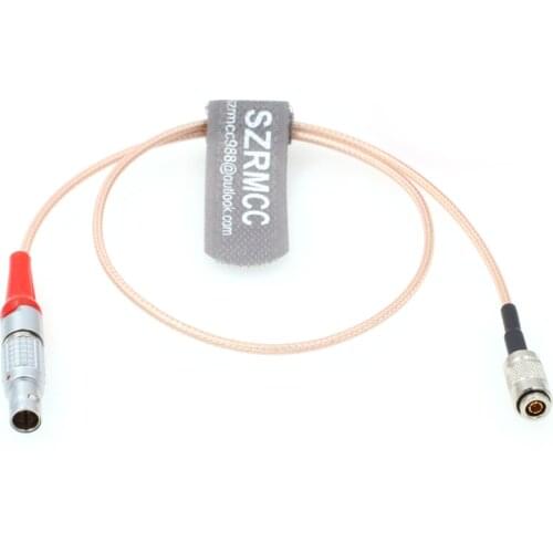 DIN 1.0/2.3 to 0B 5 Pin Male Timecode Input Cable for Ultrasync One Sound Devices 633