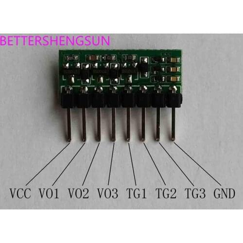 KDA33 series 3-way interlock output circuit, high voltage, no output after power-on, NPN output KDA33A KDA33B KDA33C