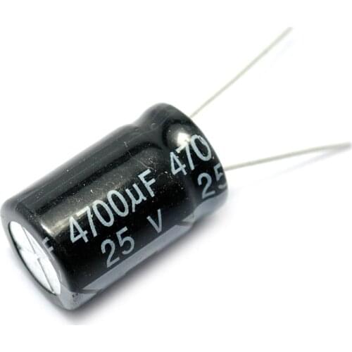 5PCS/LOT Electrolytic Capacitor 25V/4700uF 16*25 25V 4700UF