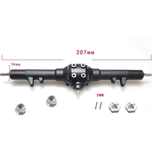 Metal Rear Axle Gearbox Transmission Box for Wltoys 12428-ABC/FY-01 02 03 RC Car Accessories