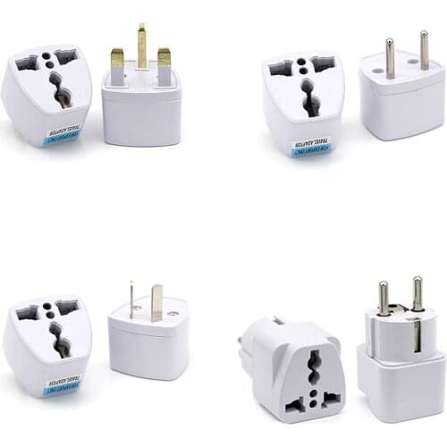 New Arrival Best Price Universal UK US AU to EU AC Power Socket Plug Travel Charger Adapter Converter Jun30