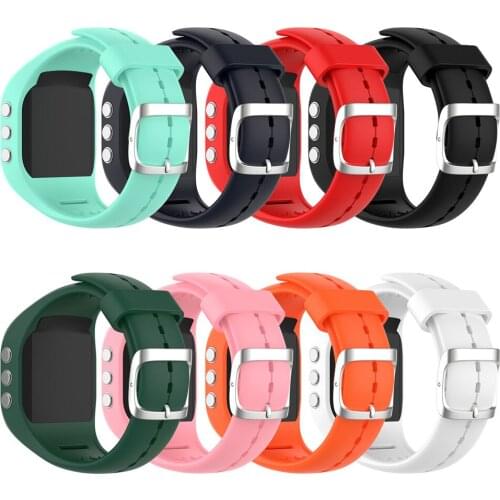 Silicone Watch Strap for Polar A300 Replacement Band Wrist Strap for Polar A300 Sport Watch Repair Upgrade Part