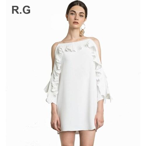 Белые летние платья ROCICIE GELA China At AliExpress