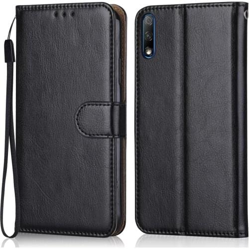 Folio Luxury Leather Case for On On Huawei Honor 9X (China) HLK-AL00, HLK-TL00 6.59'' Wallet Stand Flip Case Phone Bag