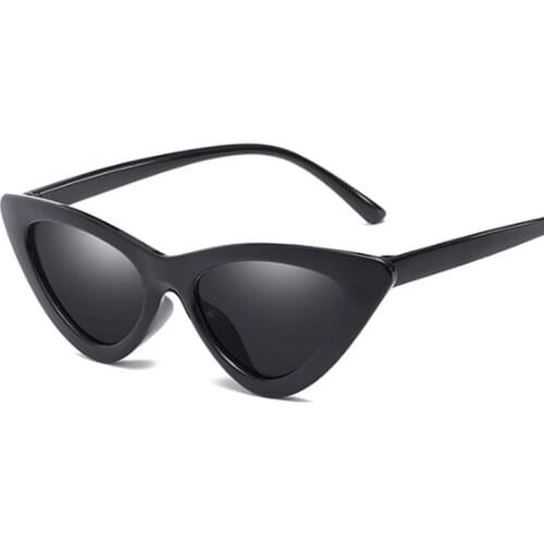 Retro Cat Eye Sunglasses Women Fashion Brand Travel Small Sun Glasses Female Super Light Vintage Triangle Oculos De Sol Feminino