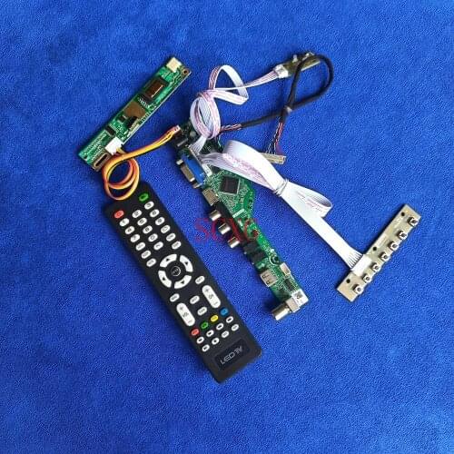 HDMI-compatible USB AV VGA 1280*800 Kit 1CCFL Analog Signal LCD drive controller card For HT141WX1/HT141WXB/M141NWW1 LVDS 30 Pin